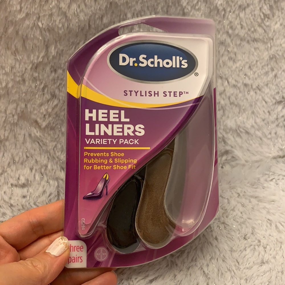 Dr. Scholl's Foam Heel Liners Helps Prevent Uncomf